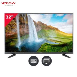 Wega 32″ Normal HD Double Glass LED TV