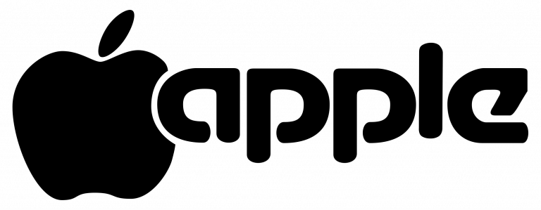 apple-4-logo-black-and-white