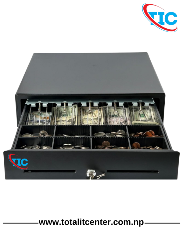 Cash Drawer 8 box Full Metal body - Image 2