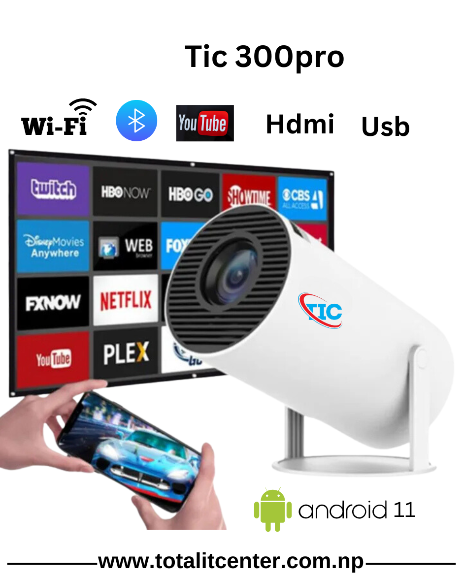 Tic 300pro Projector Android 11.0 Full Hd projector