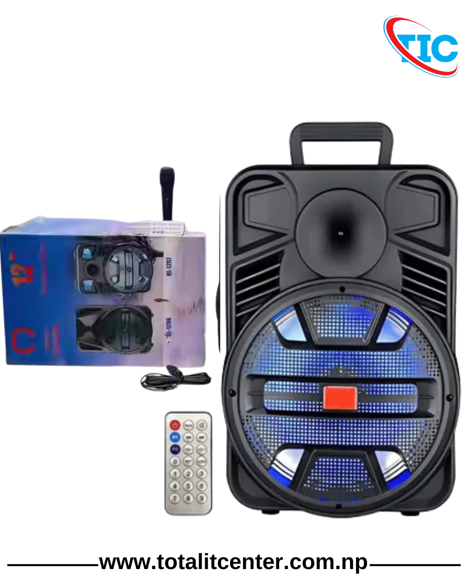 Tic 12-inch Portable Bluetooth Trolley Speaker price in Nepal