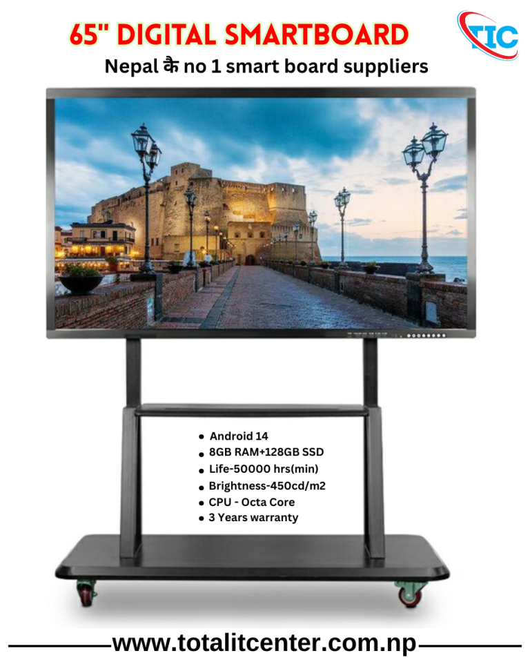 Tic-65-Inch Smart Interactive Digital Board Price in Nepal - Total It ...