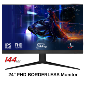 Tic 24 Inch Gaming PC Monitor 144Hz with 1 year warranty