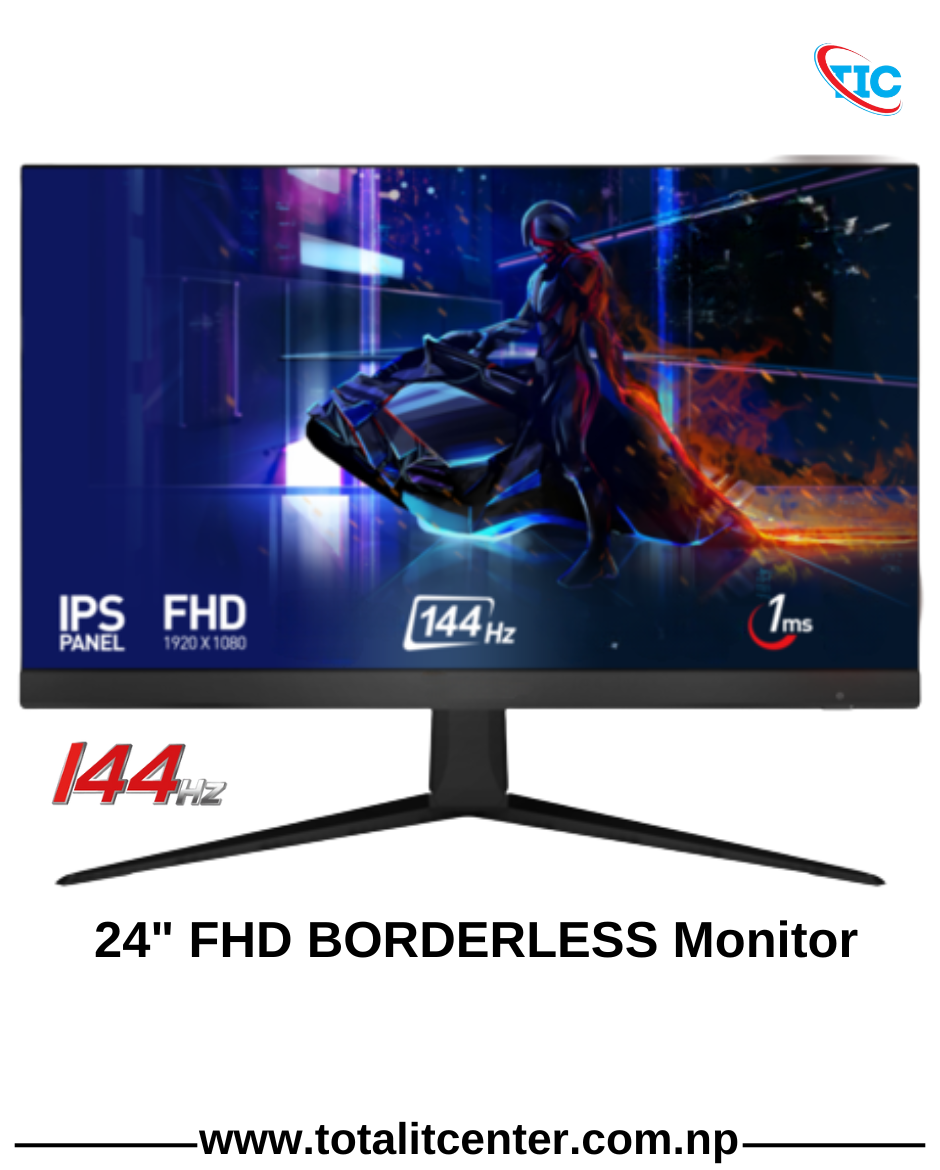 Tic 24 Inch Gaming PC Monitor 144Hz with 1 year warranty