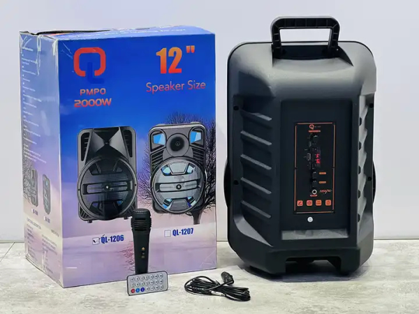 Tic 12-inch Portable Bluetooth Trolley Speaker price in Nepal - Image 3