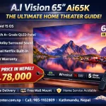 A.I Vision 65 Inch TV Price in Nepal | Ai65K 4K QLED | 2026 Review