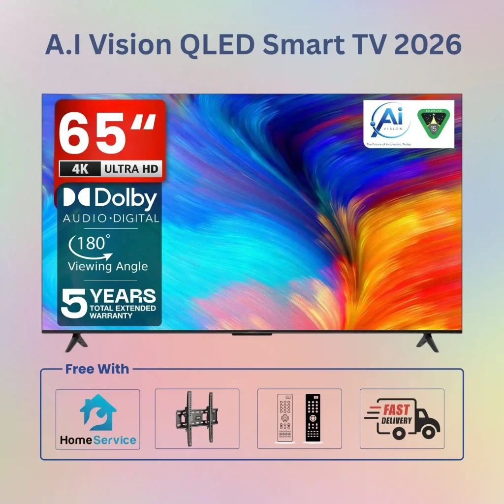 A.I Vision TV in Nepal: 2026 QLED Price List & Buying Guide