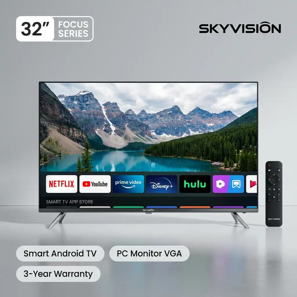 Skyvision Focus Series 32 Inch Smart TV Nepal