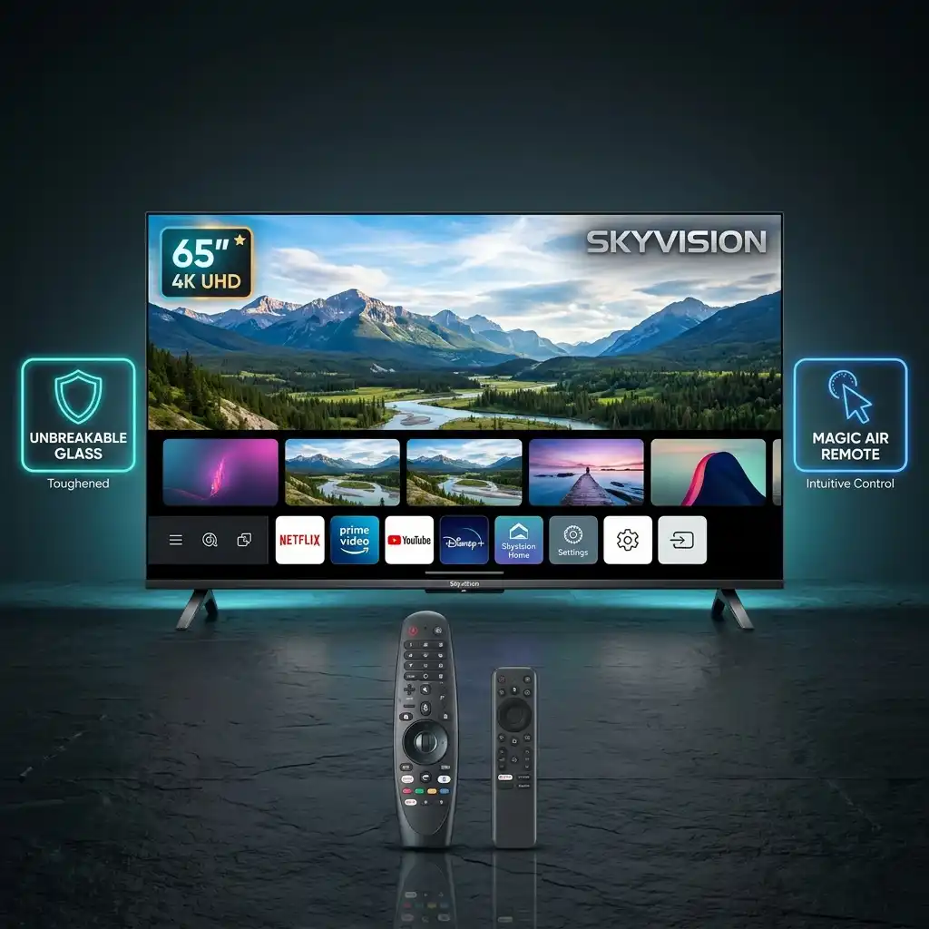 Skyvision 65 Inch 4K WebOS Unbreakable TV Nepal
